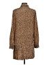 J.Crew 100% Viscose Animal Print Brown Casual Dress Size XS - photo 2