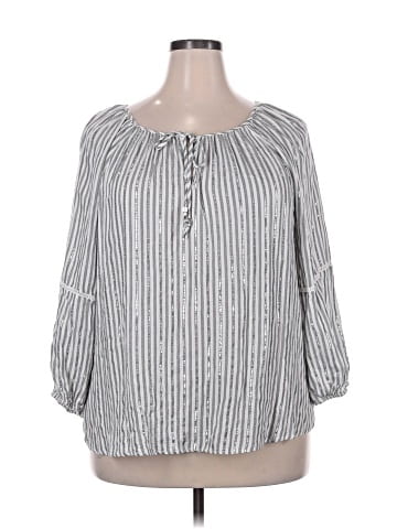 Adrienne Vittadini 3/4 Sleeve Blouse (view 1)