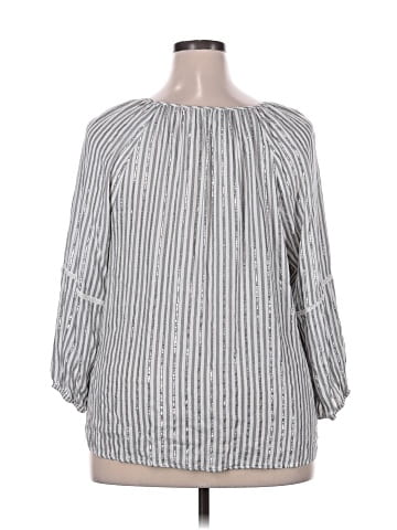 Adrienne Vittadini 3/4 Sleeve Blouse (view 2)