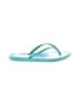 Unbranded Teal Blue Flip Flops Size 6 - 7 Youth - photo 1
