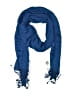 Isa & Stef 100% Viscose Blue Scarf One size - photo 1