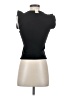 Blue Rain Black Short Sleeve Top Size S - photo 2