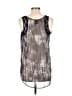Pink Rose 100% Polyester Silver Tank Top Size XL - photo 2