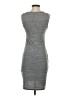 Leith Solid Gray Casual Dress Size S - photo 2