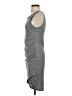 Leith Solid Gray Casual Dress Size S - photo 5