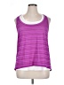 LIVI Active 100% Polyester Solid Purple Sleeveless Top Size 14 - 16 - photo 1