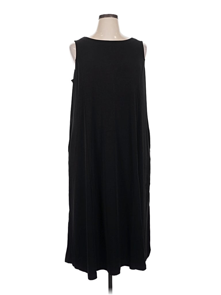 Pre-owned Susan Graver Casual Dress In Black