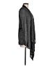 JS Collections Solid Gray Cardigan Size M - photo 4