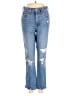 Gap Hearts Blue Jeans Size 4 - photo 1