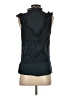 Tibi 100% Cotton Black Sleeveless Blouse Size 4 - photo 2