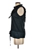 Tibi 100% Cotton Black Sleeveless Blouse Size 4 - photo 5