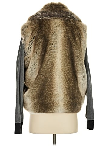 John Eshaya Faux Fur Vest (view 2)