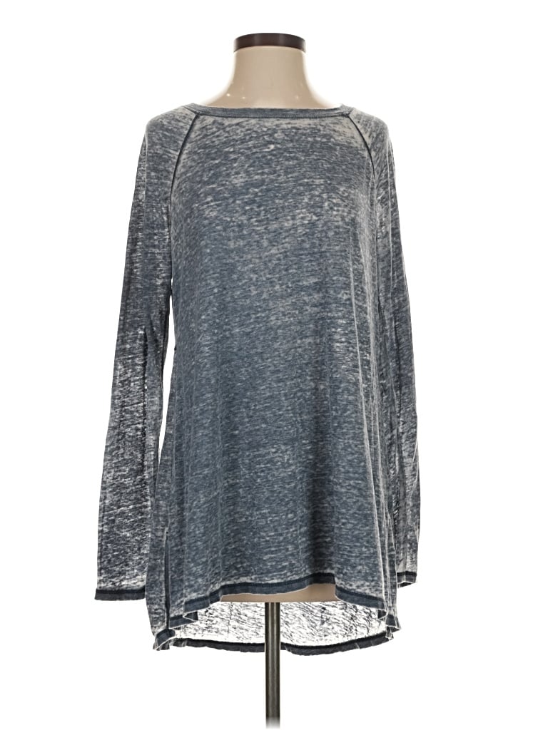 Pre-owned Calvin Klein Performance Long Sleeve T-shirt In Gray