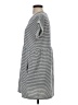 Hem & Thread Stripes Gray Casual Dress Size S - photo 5