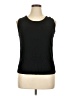 Linda Matthews Black Sleeveless Top Size 1X - photo 1