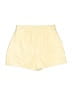 Missguided 100% Polyurethane Solid Yellow Shorts Size 4 - photo 2