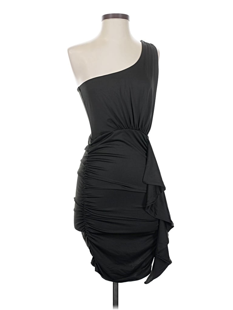 Pre-owned Iris Cocktail Dress In Black