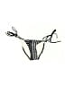 Niyama Sol Stripes Silver Swimsuit Bottoms Size XS - photo 1