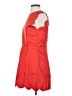 Glam 100% Polyester Solid Red Cocktail Dress Size S - photo 5