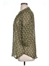 Faded Glory 100% Polyester Green 3/4 Sleeve Blouse Size XL - photo 5