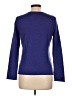 Ellen Tracy 100% Merino Extra Fine Wool Blue Wool Pullover Sweater Size L - photo 2
