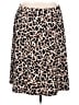 Leota Animal Print Brown Casual Skirt Size 1X - photo 2