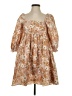Storia 100% Polyester Tan Casual Dress Size S - photo 1