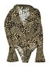 Shein Animal Print Gold Bodysuit Size 8 - 10 - photo 2