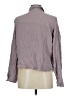 Hem & Thread 100% Cotton Gray Purple Long Sleeve Button-Down Shirt Size M - photo 2
