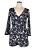Aeropostale 100% Rayon Blue Romper Size L - photo 1