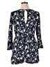 Aeropostale 100% Rayon Blue Romper Size L - photo 2