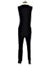 T Tahari Solid Black Jumpsuit Size S - photo 2