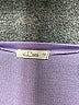E. Luna Purple 3/4 Sleeve Top Size M - photo 7