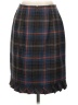 CAbi Plaid Gray Casual Skirt Size 4 - photo 2
