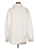 Unbranded 100% Polyester Ivory White Long Sleeve Blouse Size L (estimated) - photo 2