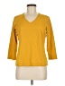 ACORN Yellow 3/4 Sleeve Top Size M - photo 1