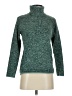 Eddie Bauer 100% Polyester Tweed Green Turtleneck Sweater Size XS - photo 1