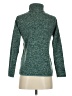 Eddie Bauer 100% Polyester Tweed Green Turtleneck Sweater Size XS - photo 2