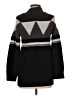 Ann Taylor Chevron-herringbone Black Turtleneck Sweater Size S - photo 2