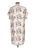 Unbranded Print Ivory Casual Dress Size L - photo 2
