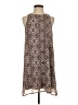 Final Touch 100% Polyester Paisley Brown Casual Dress Size S - photo 1