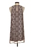 Final Touch 100% Polyester Paisley Brown Casual Dress Size S - photo 2