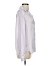 Paige 100% Polyester Metallic Purple Long Sleeve Blouse Size S - photo 4