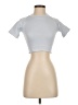 Alala Silver Short Sleeve Turtleneck Size S - photo 1