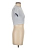 Alala Silver Short Sleeve Turtleneck Size S - photo 4