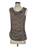 Cable & Gauge Brown Tan Sleeveless Top Size XXS (estimated) - photo 1