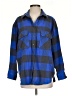 Aerie Plaid Blue Long Sleeve Button-Down Shirt Size S - photo 1