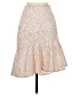Club Monaco 100% Polyester Paisley Ivory Formal Skirt Size 00 - photo 1