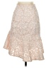 Club Monaco 100% Polyester Paisley Ivory Formal Skirt Size 00 - photo 2