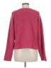 Jennifer Moore Solid Pink Pullover Sweater Size M - photo 2